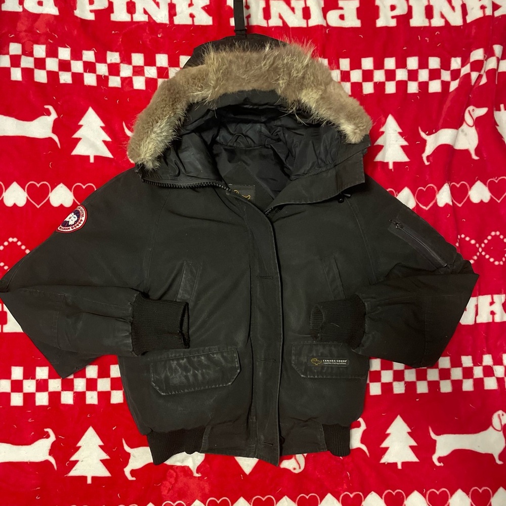 Canada Goose Arctic Program Black 2008 Coyote fur Jacket